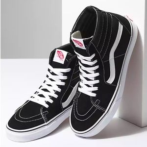 Sk8-Hi Black & White Vans , the classic Hi-top